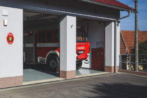 Rekonstrukce hasičské zbrojnice v Opatově 02