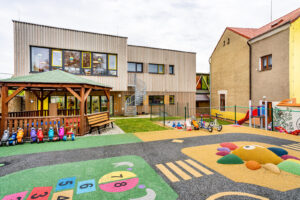 Novostavba pavilónu MŠ Divišov