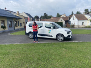 Rekonstrukce nemovitosti a pořízení automobilu v Obci Hvožďany