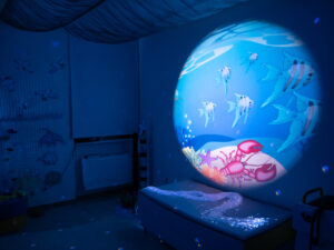 Vybavení Snoezelen místnosti