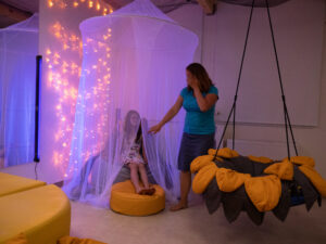 Vybavení Snoezelen místnosti