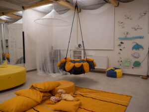 Vybavení Snoezelen místnosti