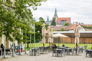 Zahrada zámku v Kroměříži