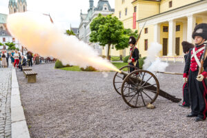 Zahrada zámku v Kroměříži