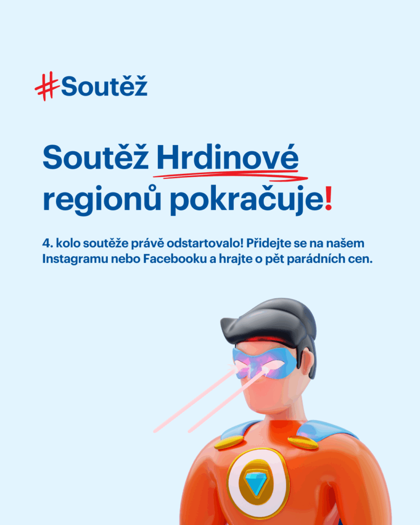 4. kolo soutěže Hrdinové regionů právě startuje.