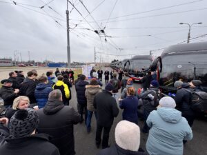 Představení nových trolejbusů v Českých Budějovicích