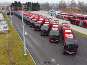 Nové bezbariérové trolejbusy v Českých Budějovicích