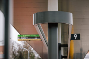 Nový dopravní terminál Klatovy u vlakového nádraží