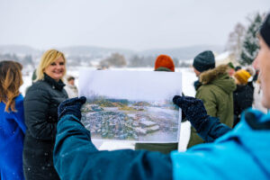 Povodňový park Kamýk nad Vltavou