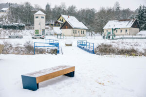 Povodňový park Kamýk nad Vltavou