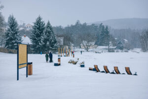 Povodňový park Kamýk nad Vltavou
