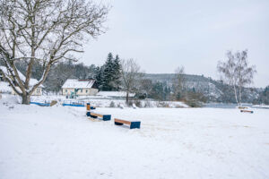 Povodňový park Kamýk nad Vltavou
