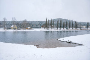 Povodňový park Kamýk nad Vltavou