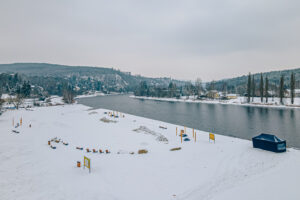 Povodňový park Kamýk nad Vltavou