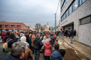 Slavnostní otevření Základní školy Čebín