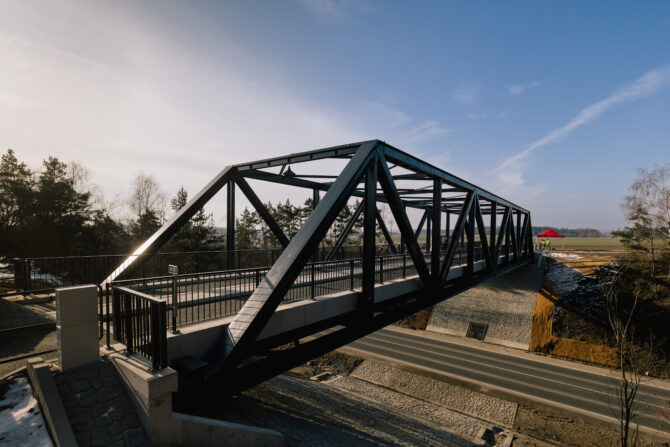 Faltusův most slouží i cyklistům