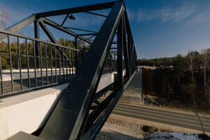 Faltusův most na Plzeňsku nově slouží cyklistům i pěším.