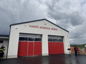 Hasiči v Kosově Hoře mají novou zbrojnici