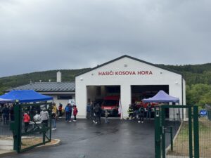 Hasiči v Kosově Hoře mají novou zbrojnici