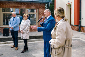 Slavnostní otevření modernizované zemědělské školy v Kostelci nad Orlicí