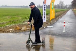 Cyklostezka podél řeky Mže mezi Malesicemi a Touškovem