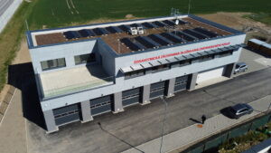 Nová výjezdová základna ZZS v Robousích