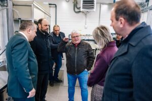 Učebna pro recirkulační a aquaponický systém chovu ryb