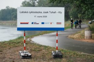 Nová trasa usnadní cestování cyklistům a nabídne bezpečnější spojení podél Labe.