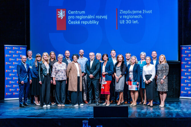Konference Třicet! připomněla 30 let Centra pro regionální rozvoj a nabídla pohled na budoucnost evropských fondů i rozvoj českých regionů.